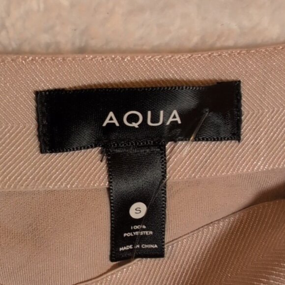 NWT Aqua Cream Maxi Satin Skirt (Issue) Reflecting The Price , See Photo - Picture 3 of 5